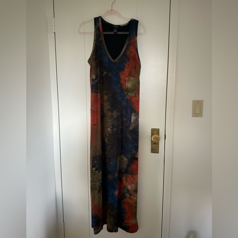 Karen Kane Boho Multicolored Dress Size L – Effortless Bohemian Charm